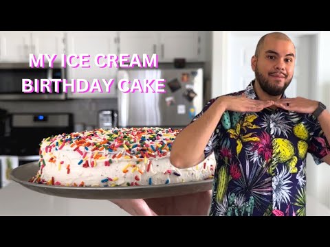 DIY Ice Cream Cake Birthday Cake | A Sweet Celebration!