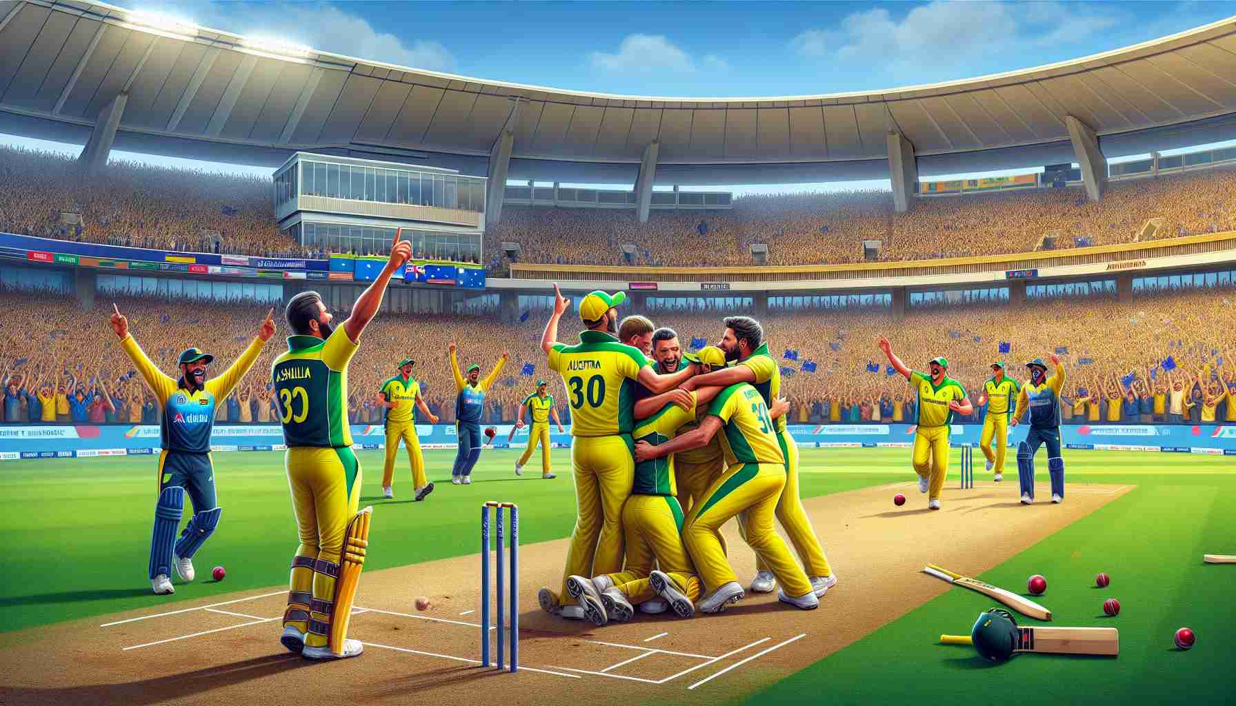 Victory and Strategy: Australia Triumphs Over Sri Lanka on the Cricket Field