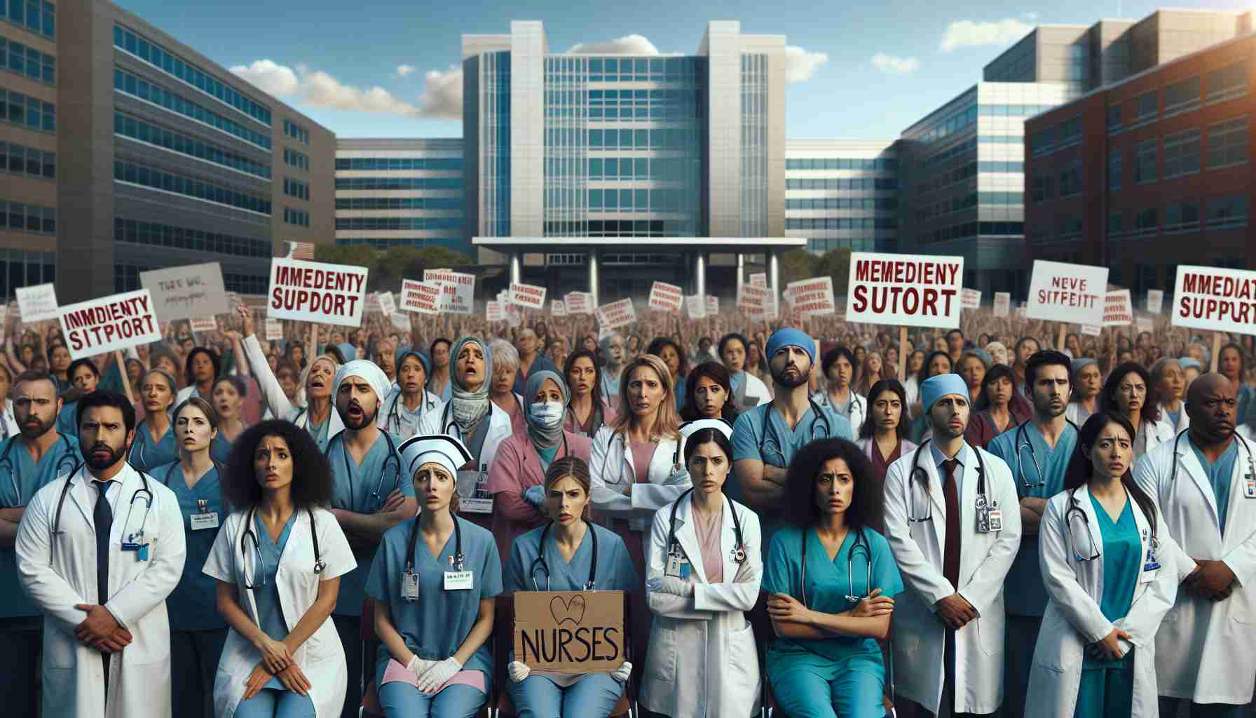 Healthcare Crisis: Nurses Strike for Immediate Support After Tragic Loss